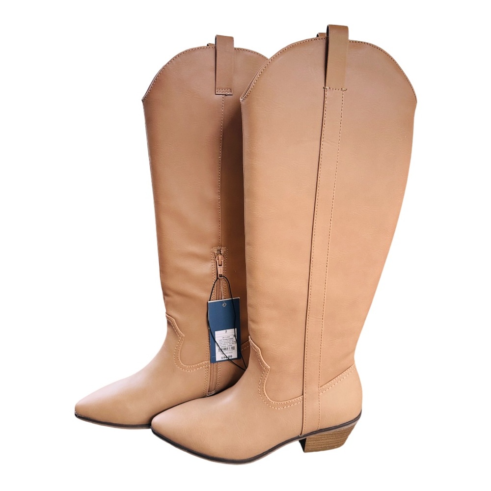 Universal Threads - New Size 7- Tan Knee-High Women's Boots